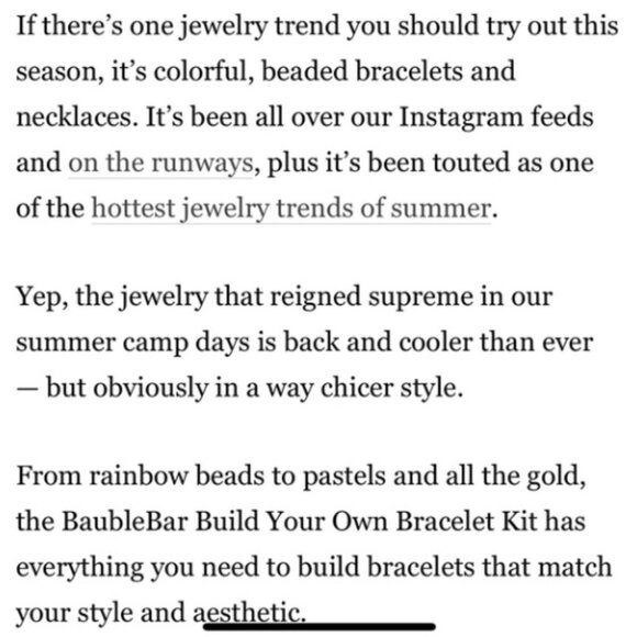 Baublebar Build Your Own Bracelet Kit - NWT - Picture 14 of 16